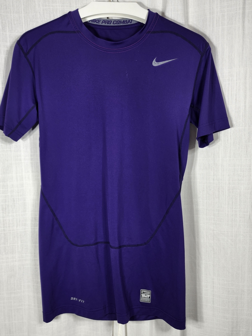 Nike Men’s Purple Dri-FIT Performance Compression Shirt